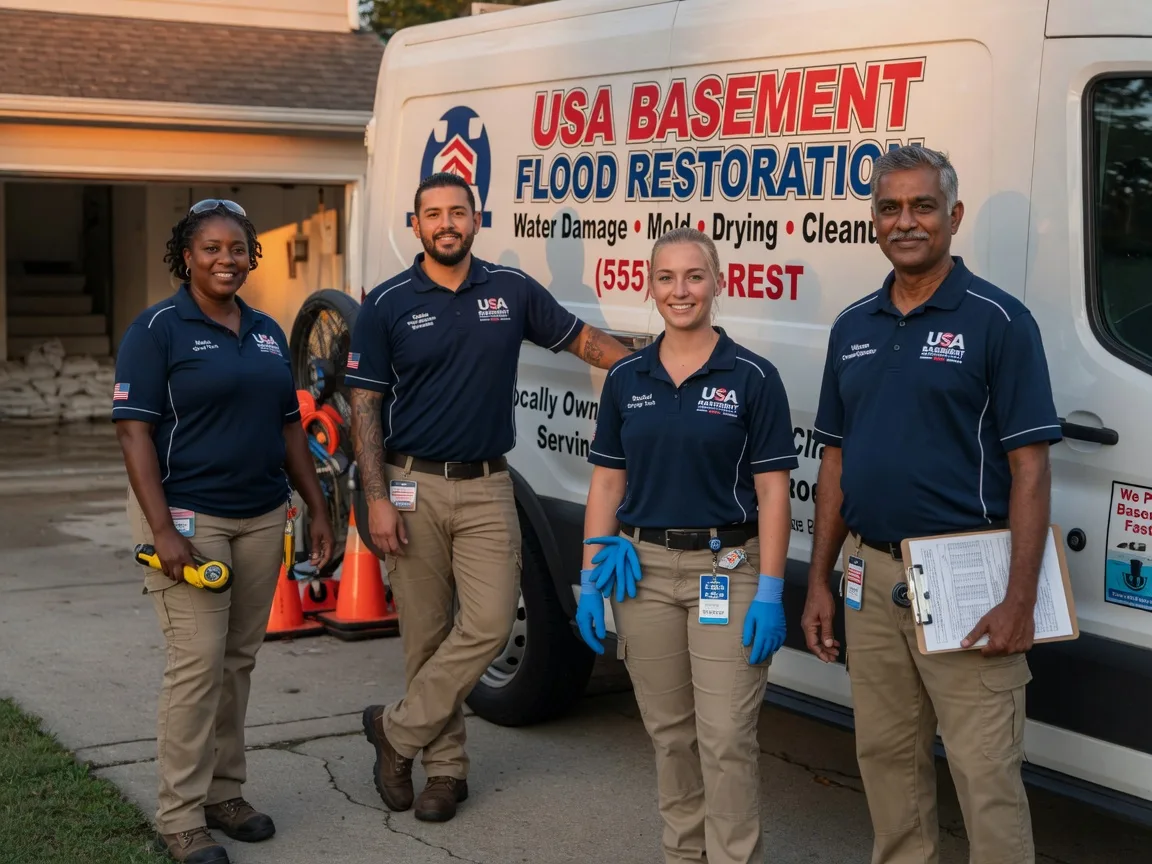 Basement Flood Cleanup company in Lennox, SD
