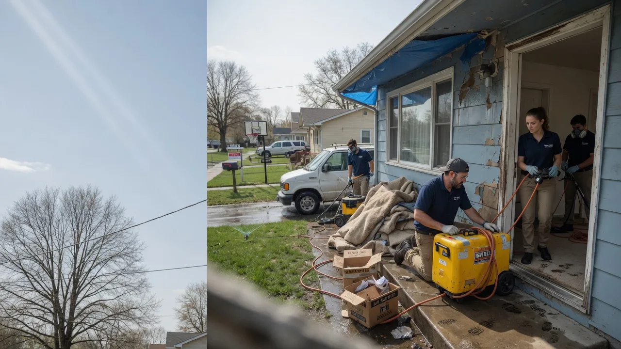 Basement Flood Cleanup in Lennox, SD near me